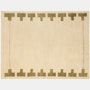 Backgammon Wool Moroccan Rug - Natural