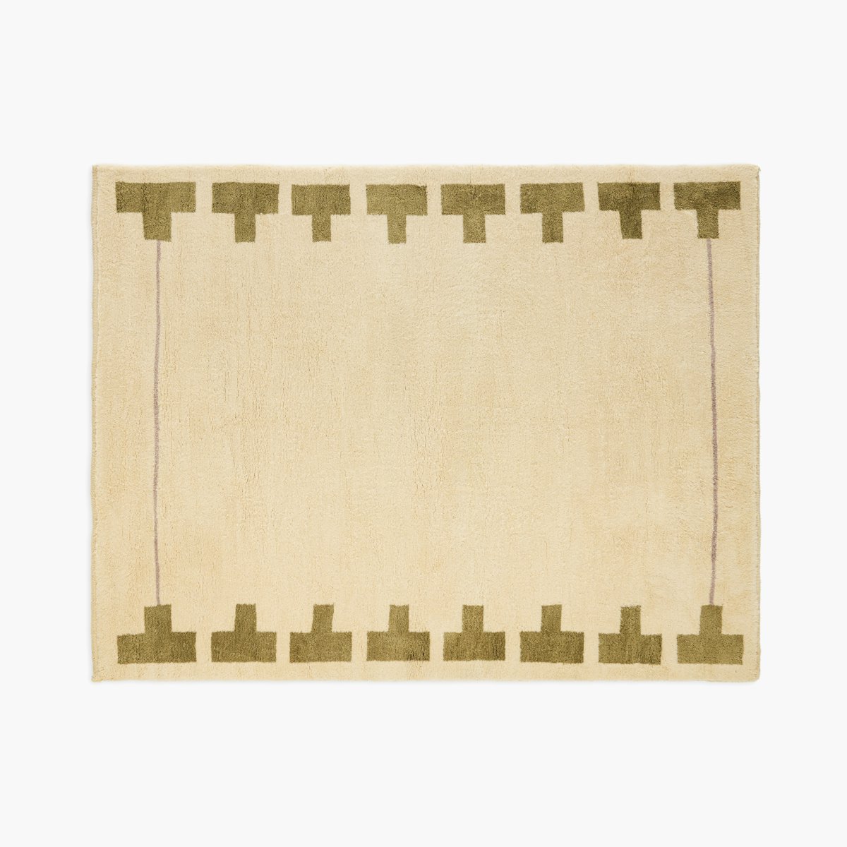 Backgammon Wool Moroccan Rug Backgammon Wool Moroccan Rug, Natural