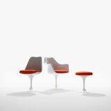 Saarinen Tulip Chairs and Stool Saarinen Tulip Chairs and Stool