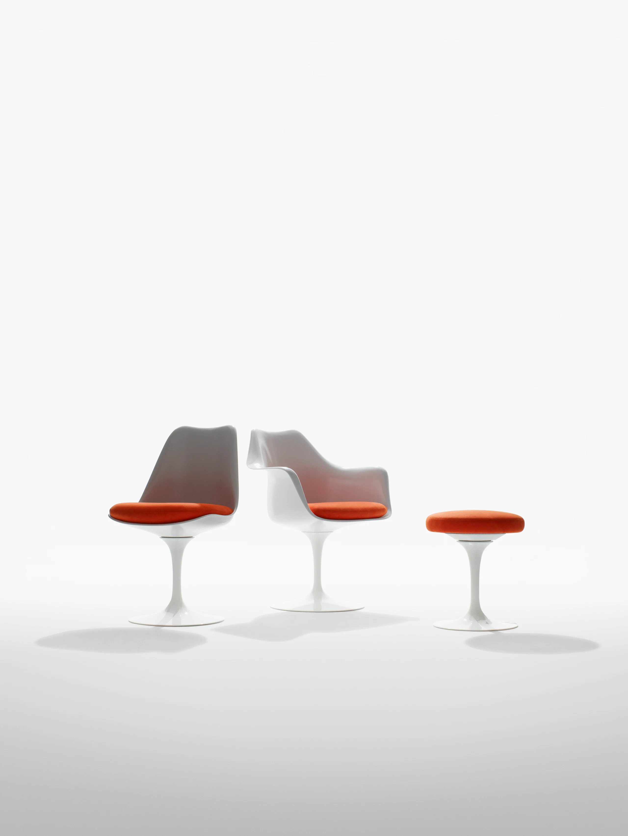 Saarinen Tulip Chairs and Stool