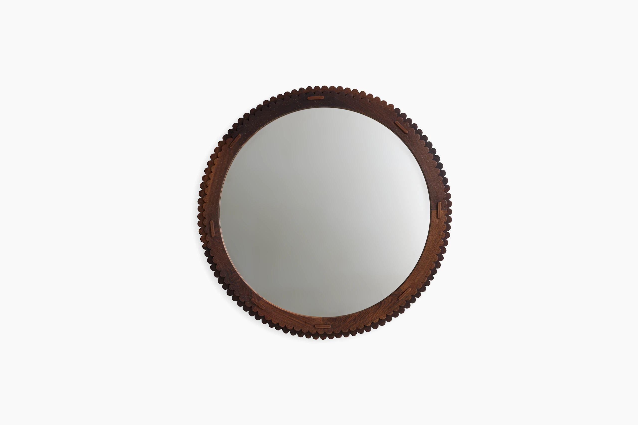 Lesire Wall Mirror - Panga Panga Wood