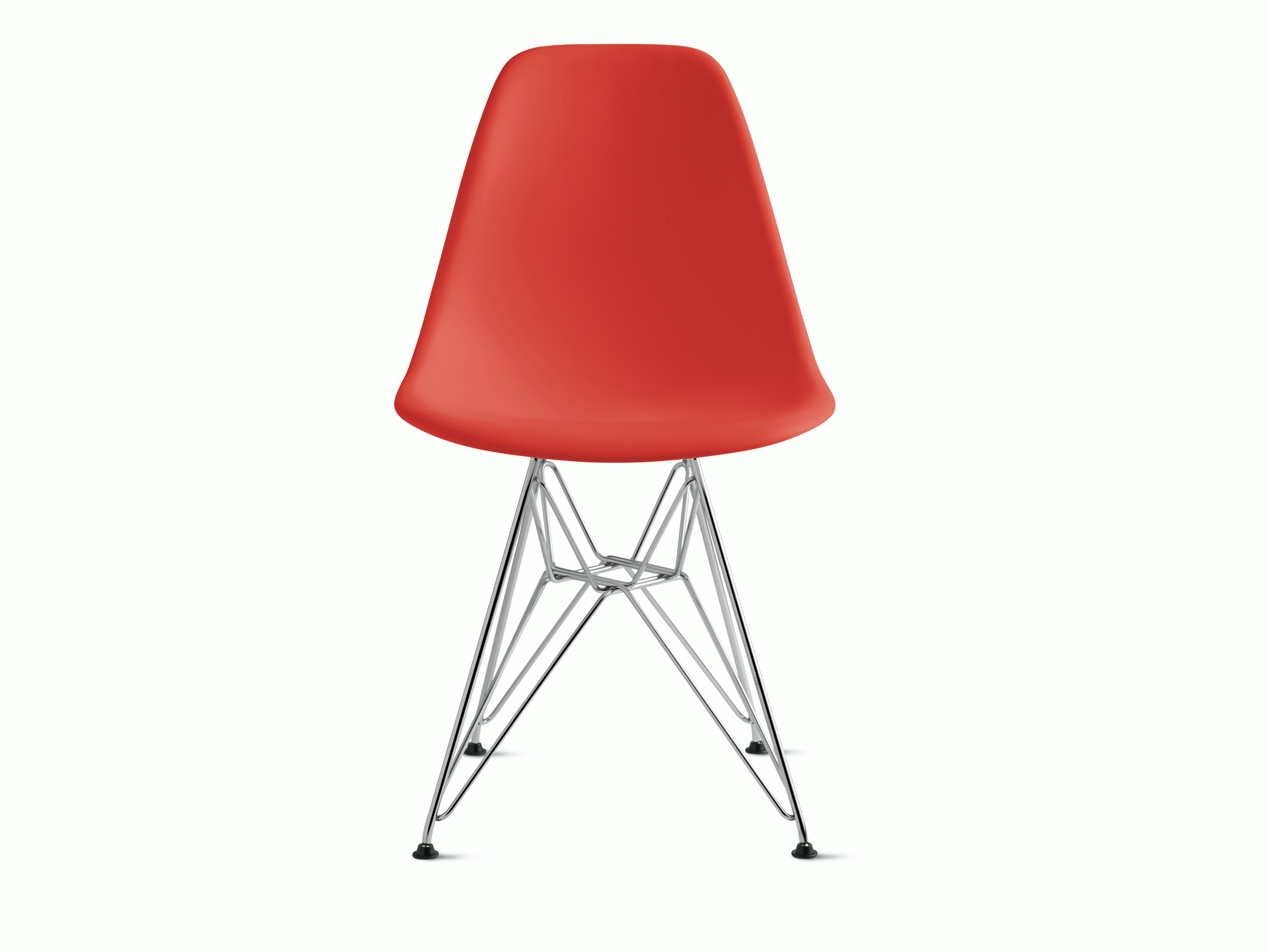 Eames Molded Plastic Wire-Base Side Chair (DSR)