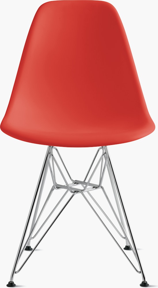 Eames Molded Plastic Wire-Base Side Chair (DSR)
