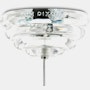 Press Pendant Sphere Clear LED - Glass