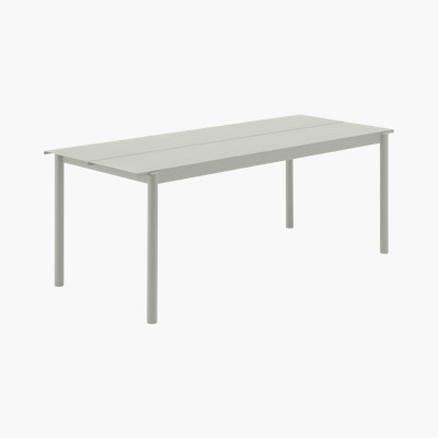 Linear Steel Table