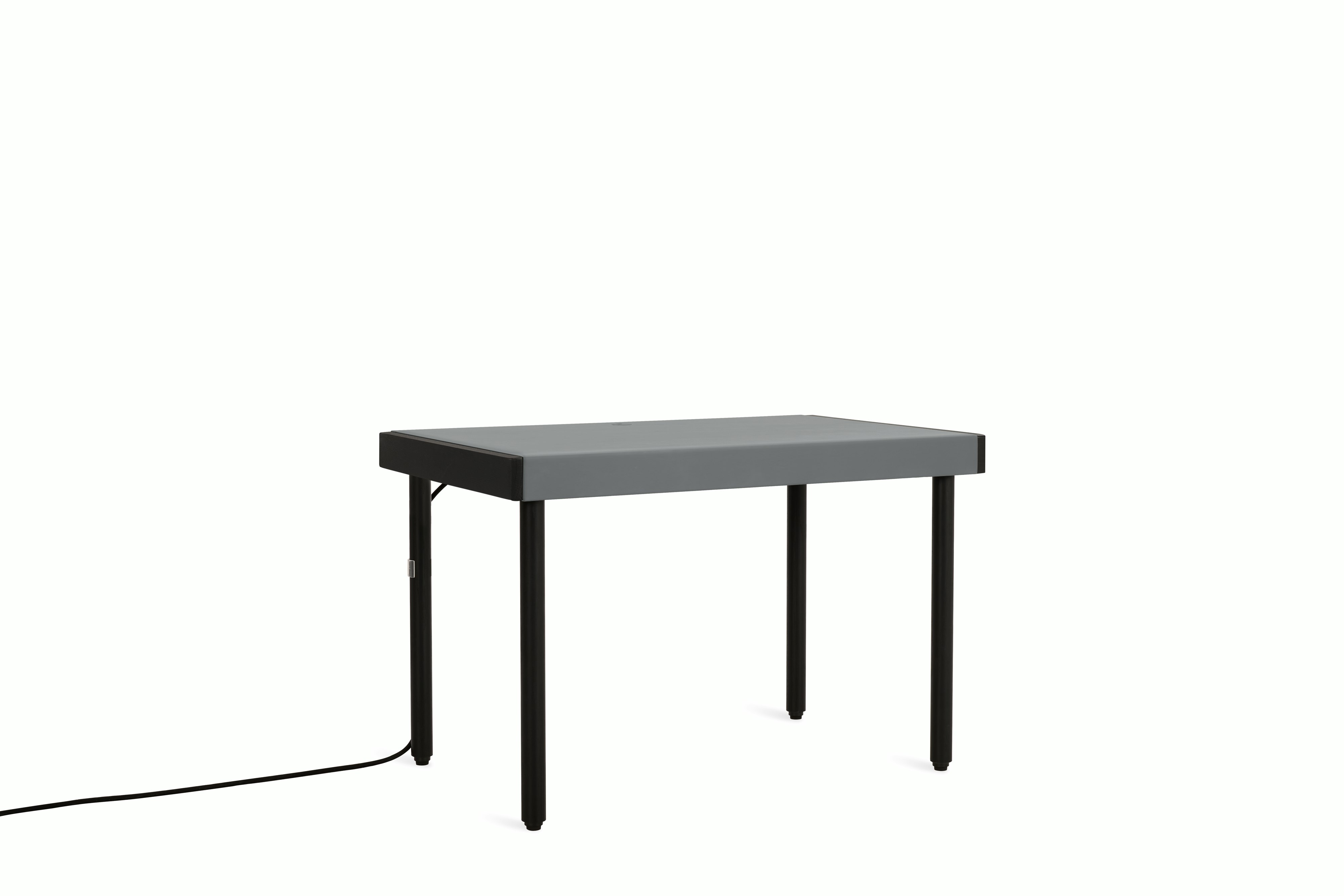 Leatherwrap Sit-to-Stand Desk