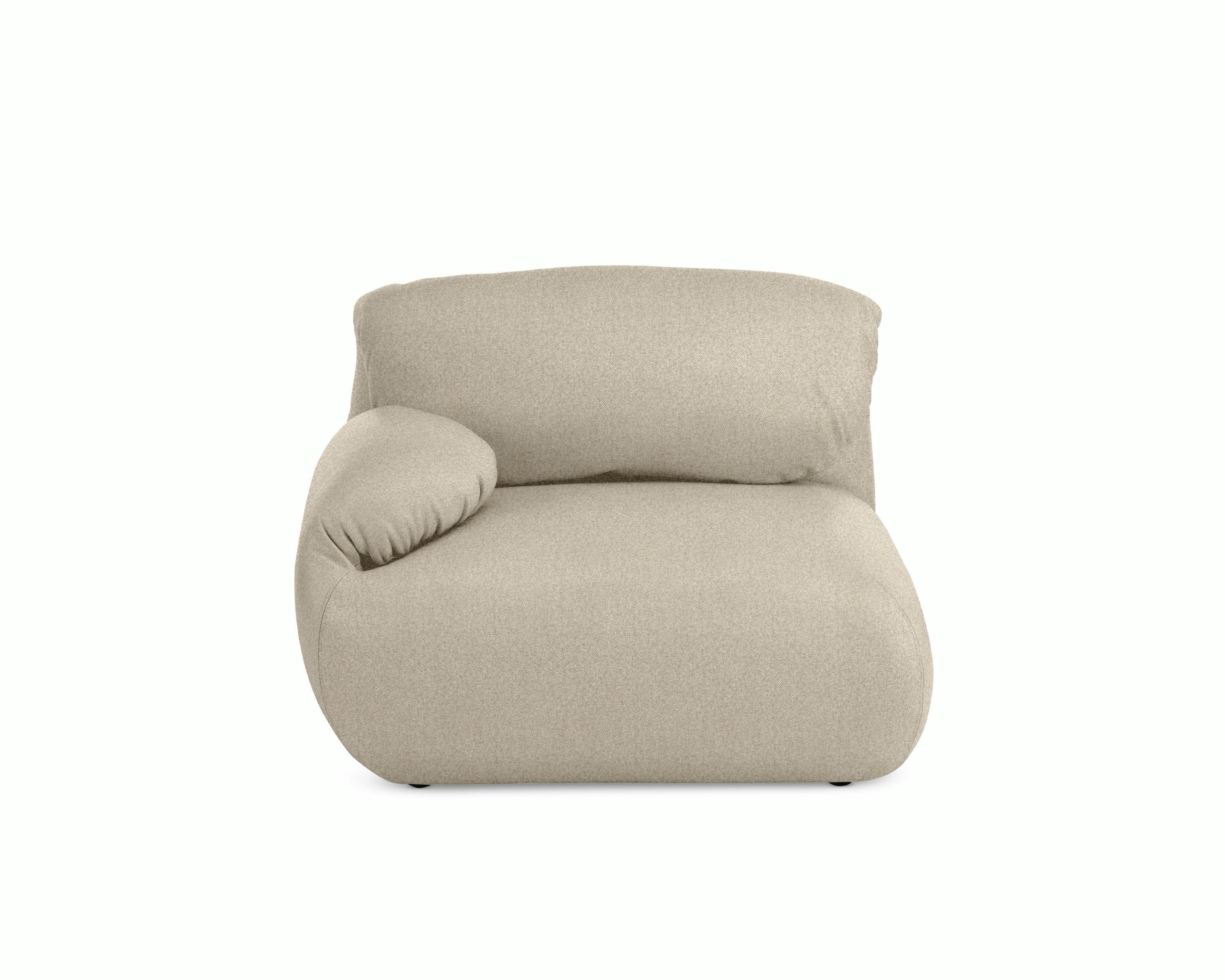 Luva Modular Single Seat One Arm - Left