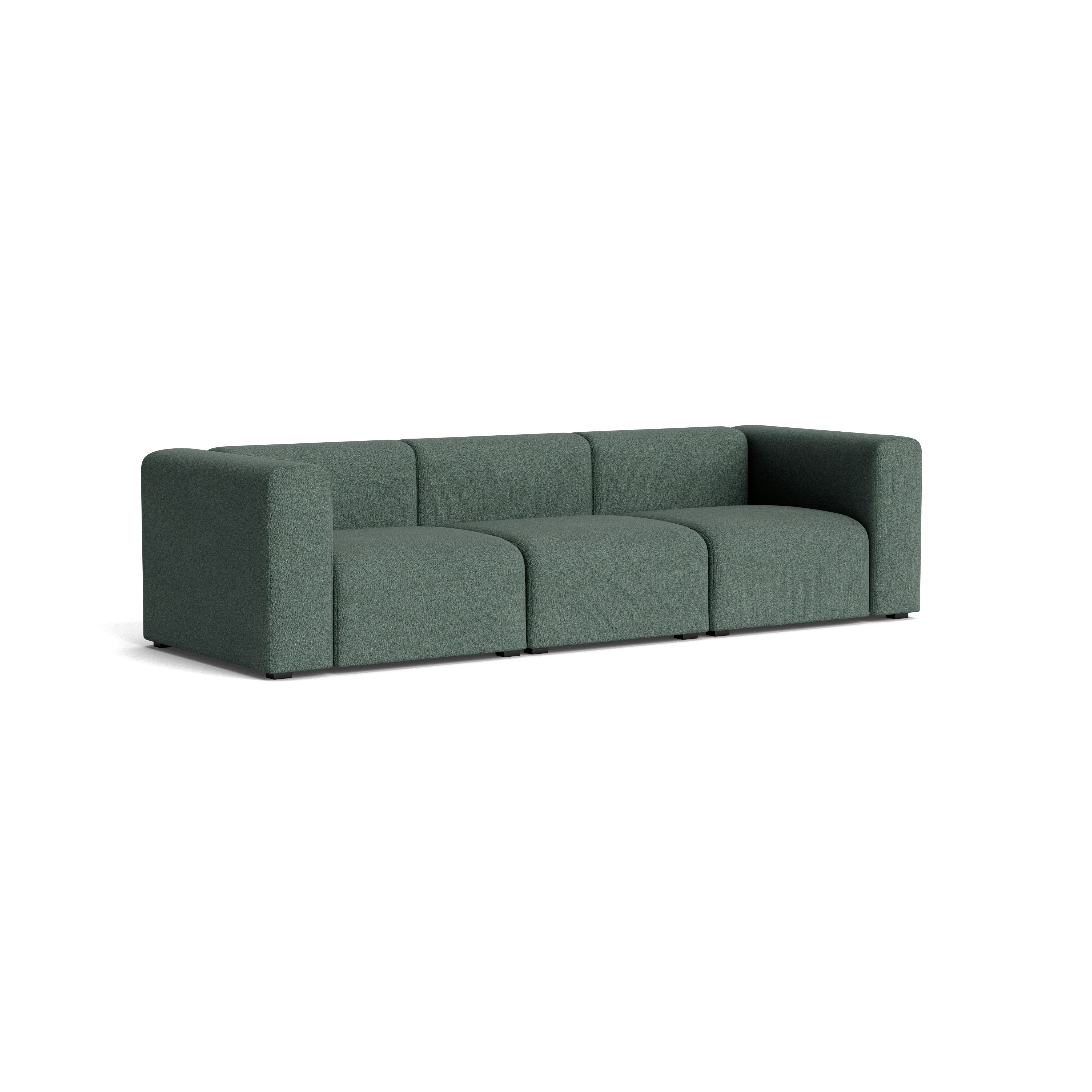 Mags 3 Seat Sofa - Pecora, Green