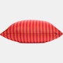 Toostripe Pillow - 17"x17"",  Orange Dark/Crimson Dark"