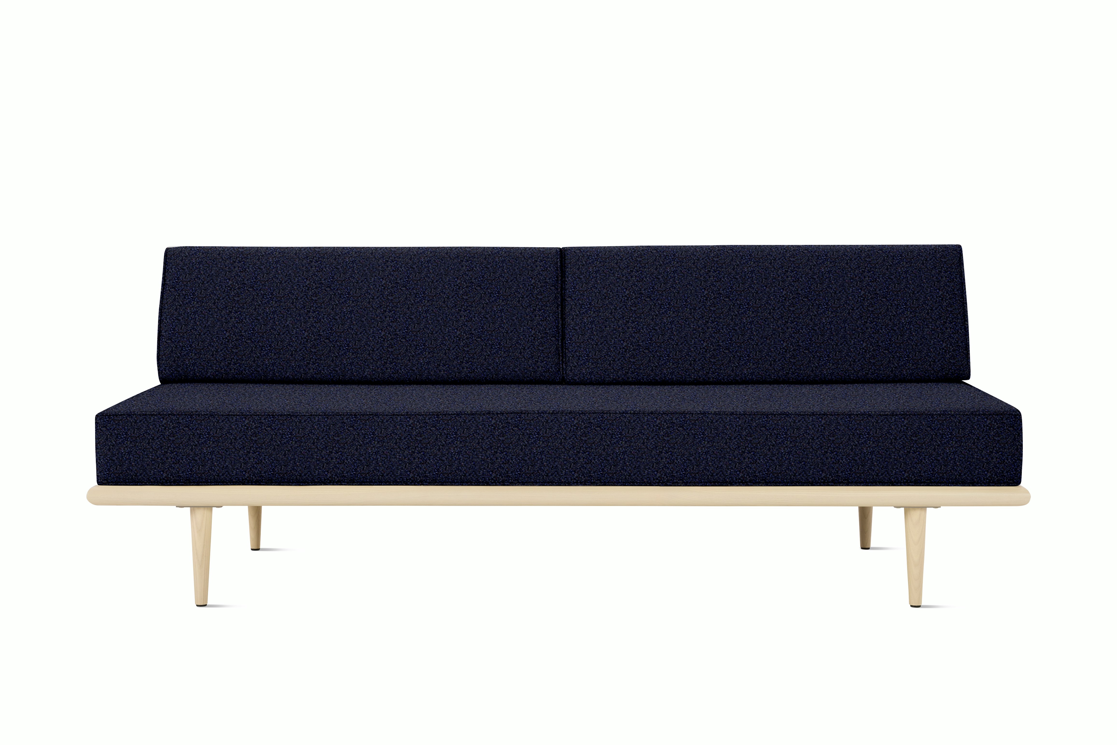Nelson Daybed - Back Bolster,  Ash,  Whim,  Navy,  Taper