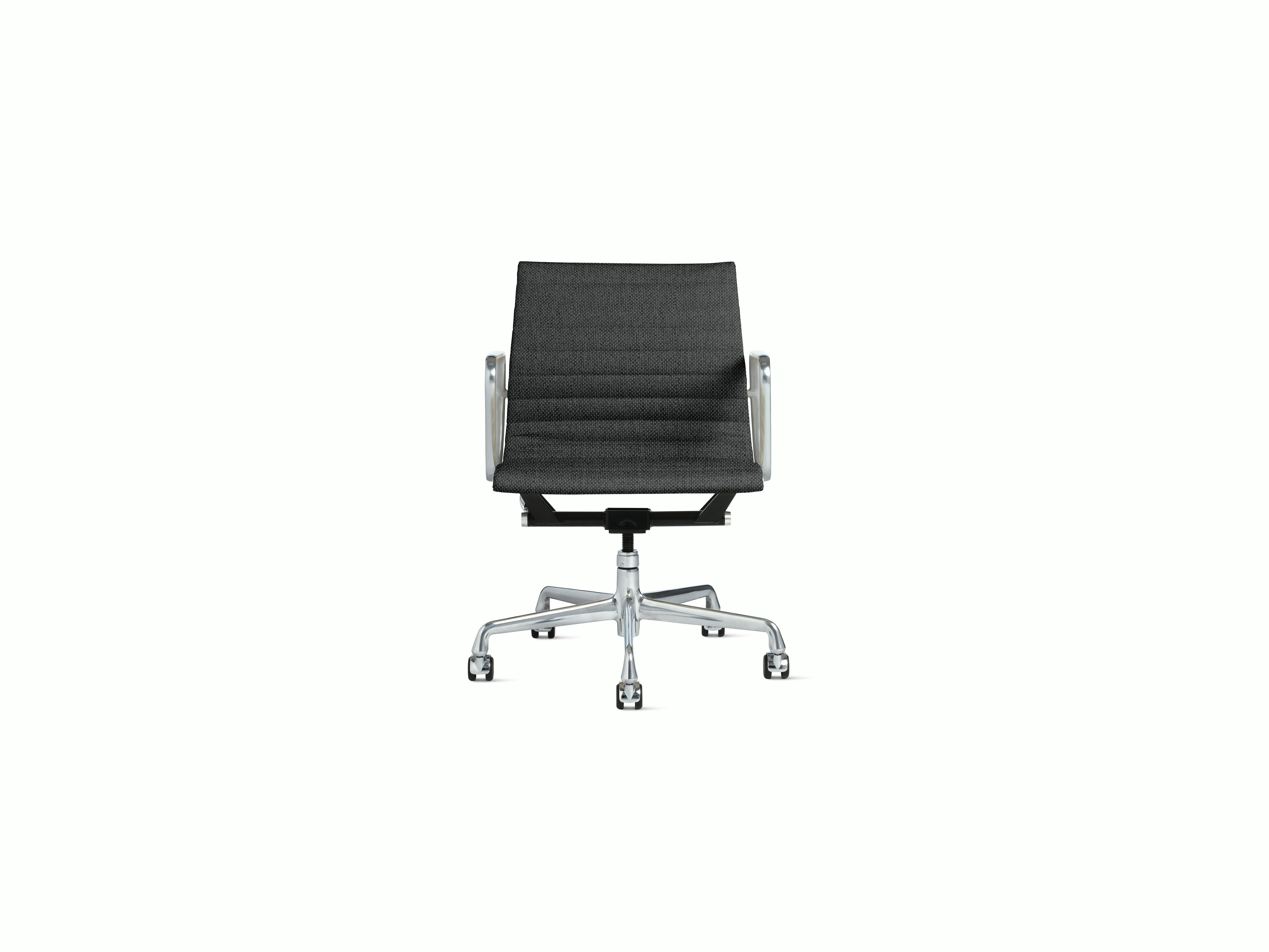 Eames Aluminum Group Chair - Management Height,  Manual Lift