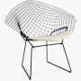 Bertoia Two-Toned Diamond Lounge Chair Bertoia Two-Toned Diamond Lounge Chair