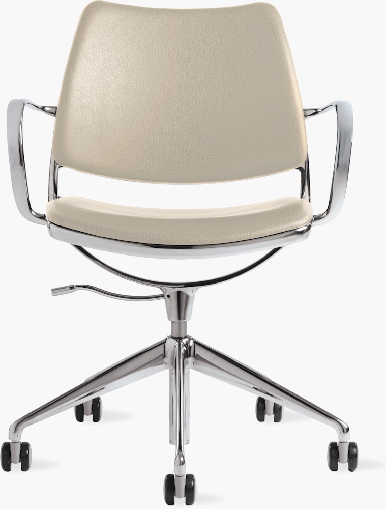 Gas Task Armchair With Casters