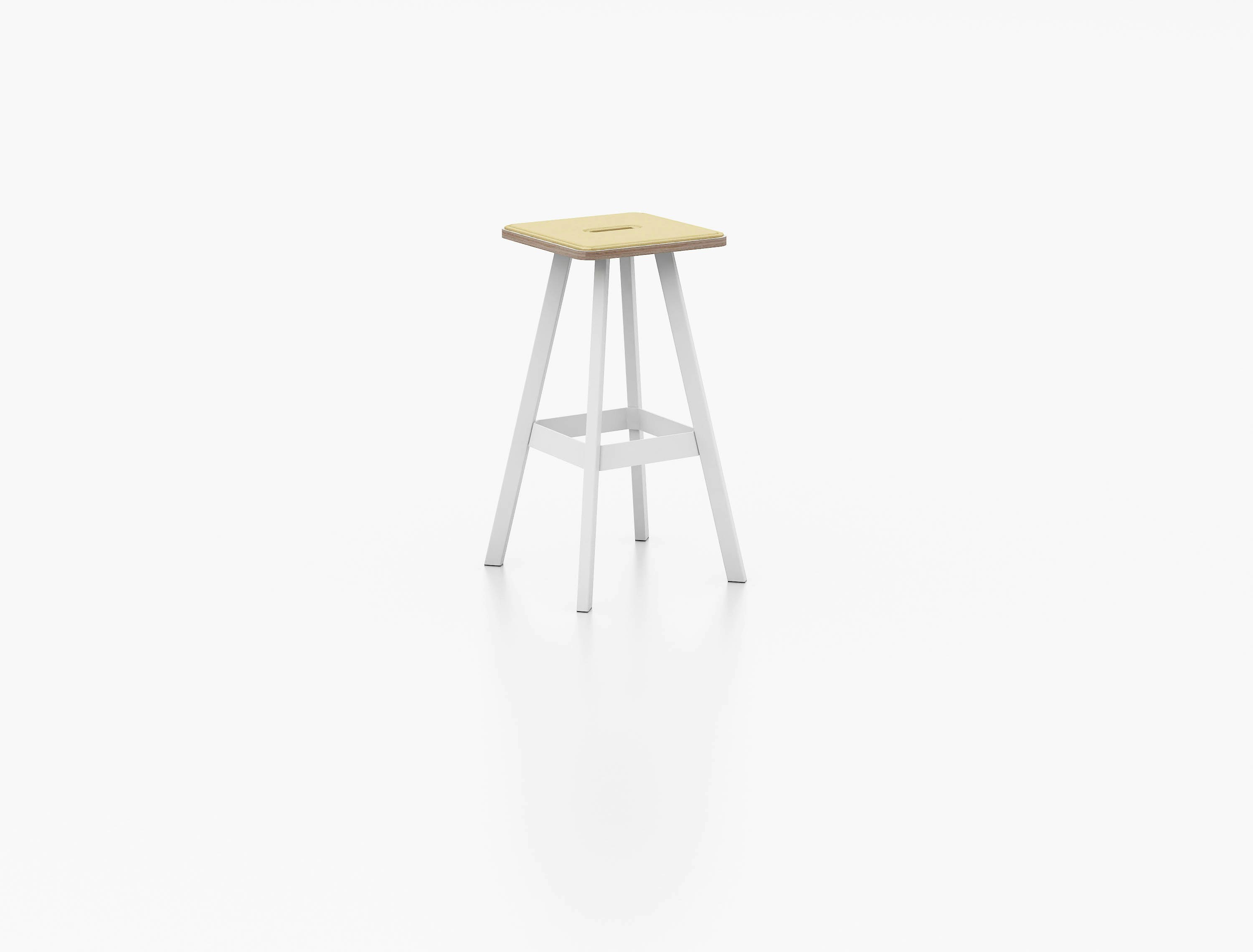 Easy Stool, Rockwell Unscripted, touchdown seating