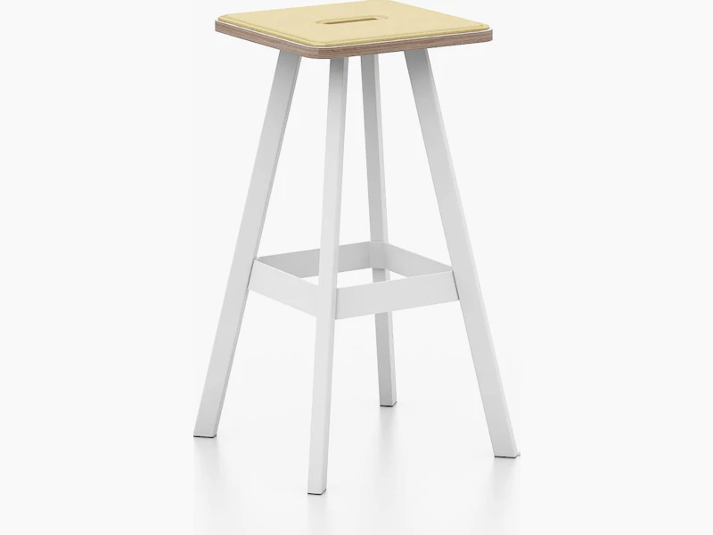 Easy Stool, Rockwell Unscripted, touchdown seating