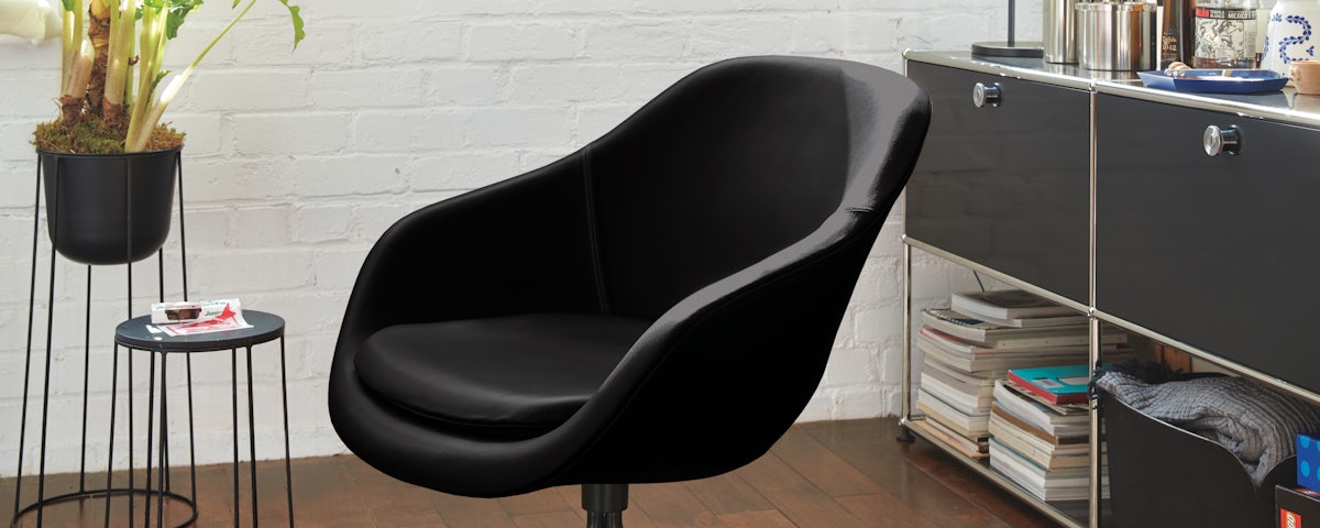 About A Lounge 81 Swivel Chair, Low Back