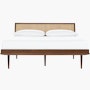 Nelson Thin Edge Bed Nelson Thin Edge Bed, Cane