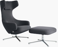 Grand Repos Lounge Chair and Ottoman