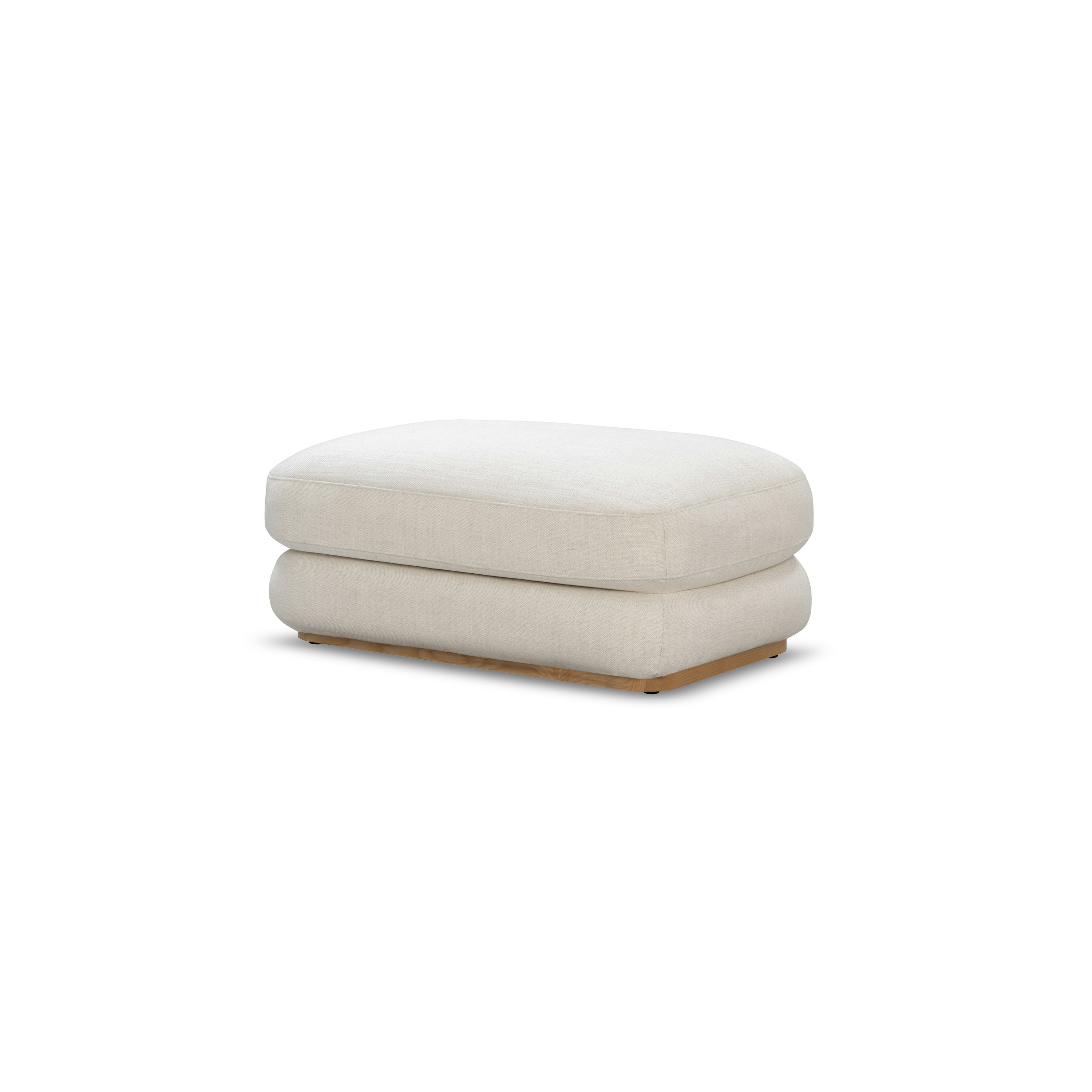 Stack Ottoman,  Hyams,  Sable,  Small