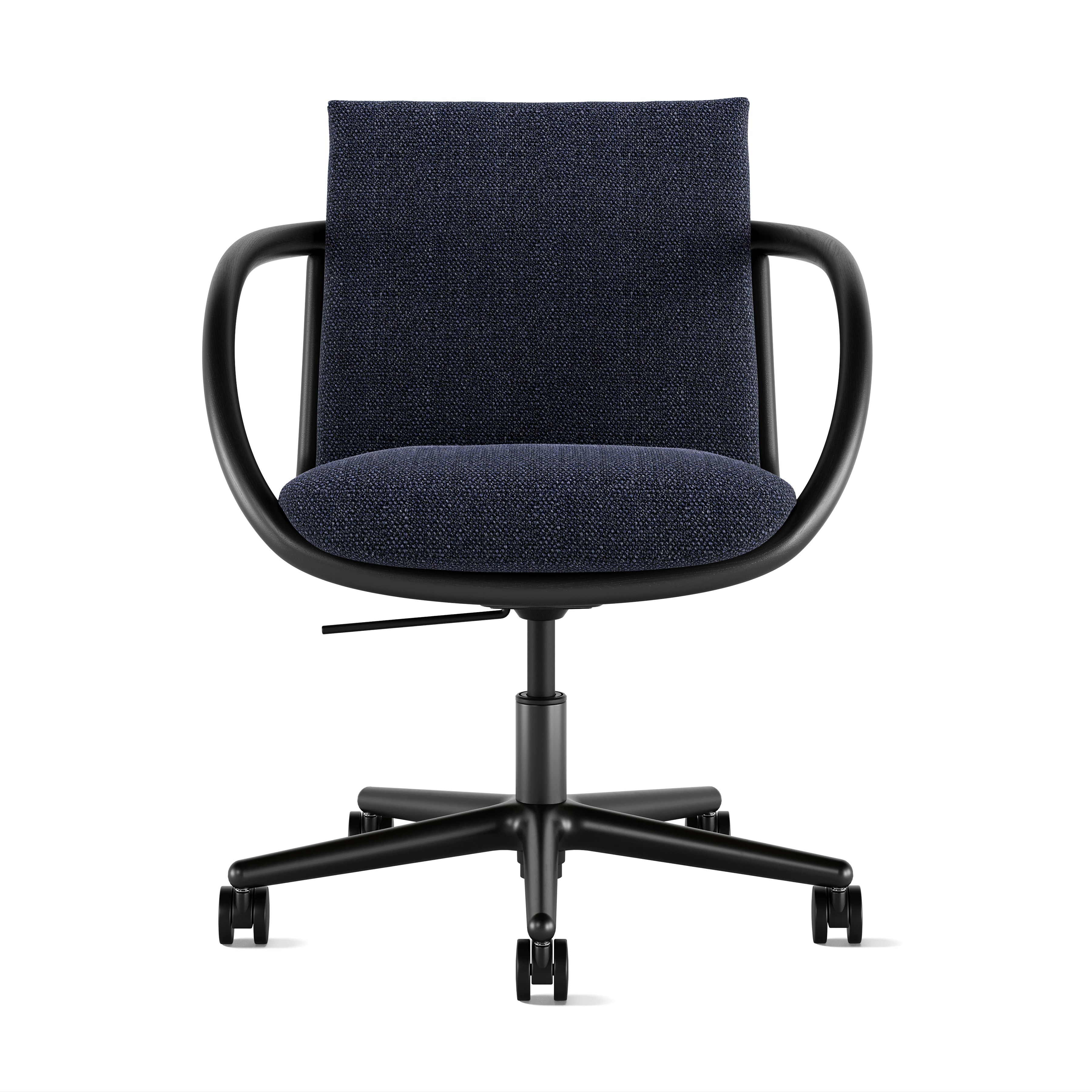Full Loop Task Chair - Capri Ink,  Ebony,  Black