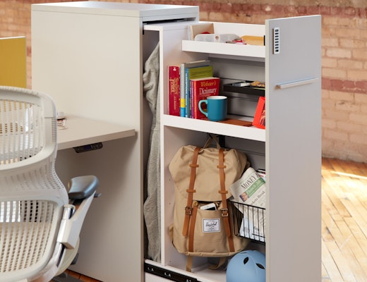 Anchor Slide Out Tower with Slatwall Interior