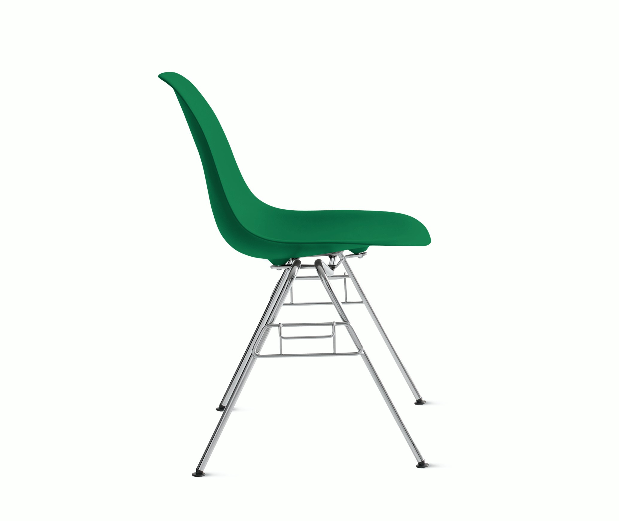 Eames Molded Plastic Stacking Side Chair (DSS)