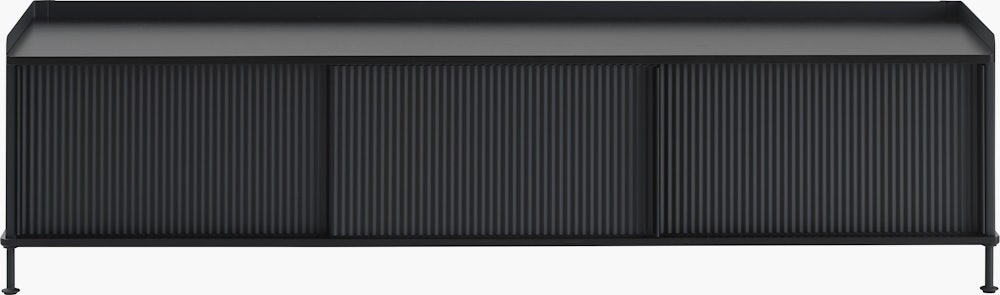 Enfold sideboard 186x45 h48 anthracite black front