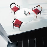 Knoll Krusin Side Chair and Saarinen Dining Table