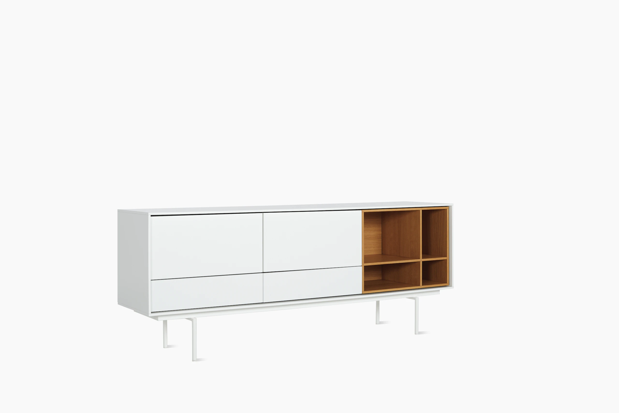 Aura Credenza Four Leg Base