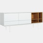 Aura Credenza Four Leg Base