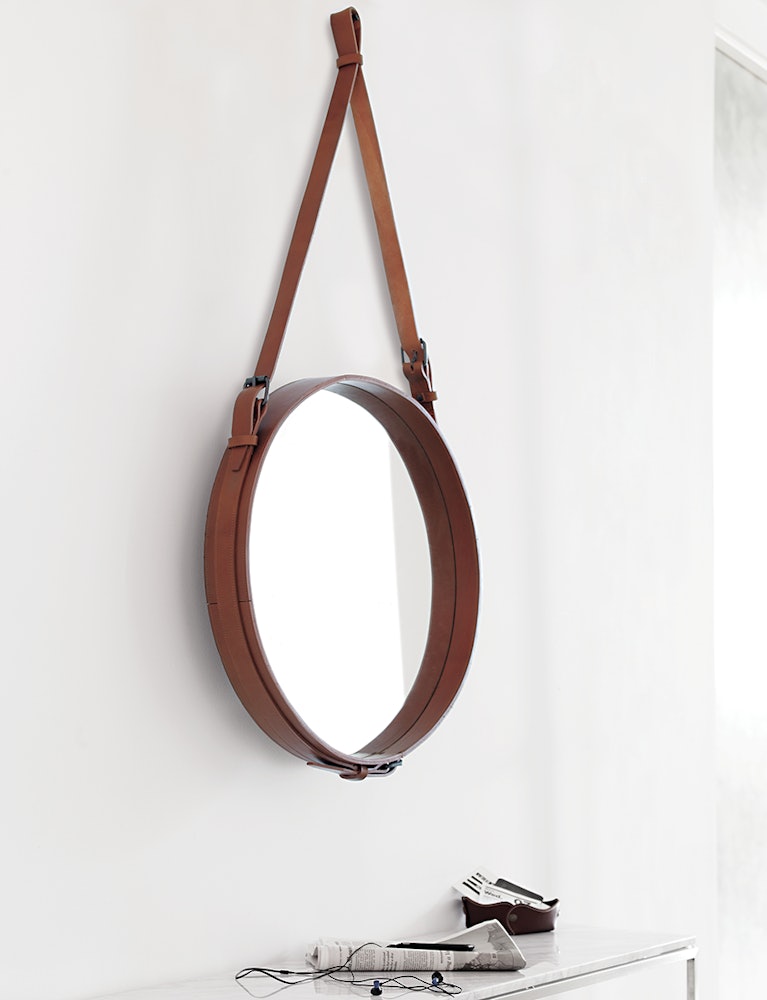 Adnet Round Mirror