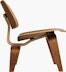 Eames Molded Plywood Lounge Chair Upholstered (LCW.U)