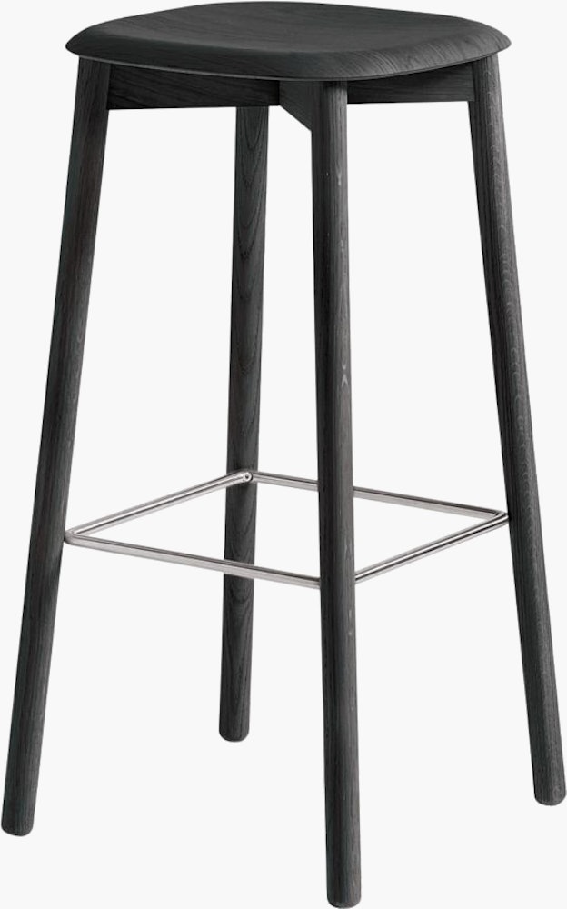 A front angle view of the Soft Edge 32 Barstool.