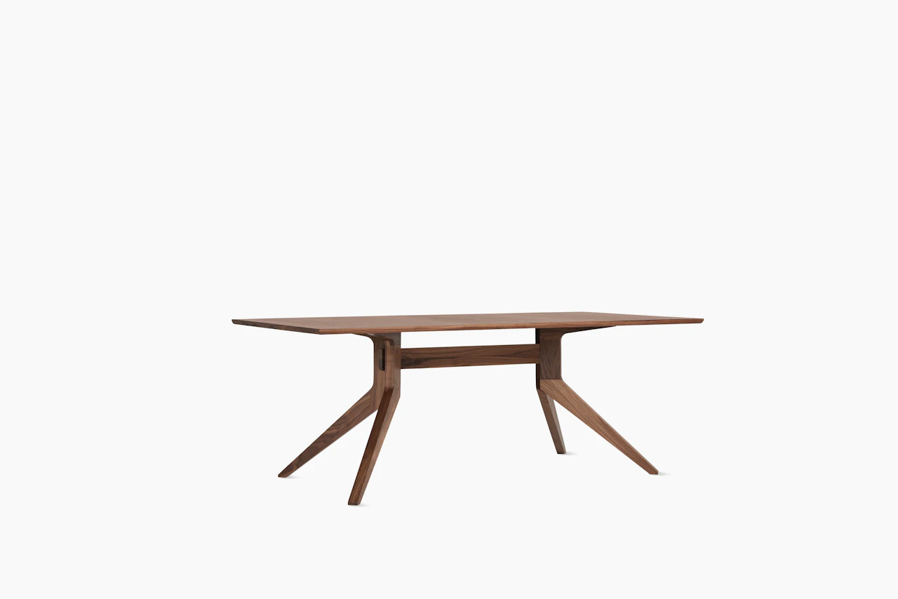 3 Dwr Table Cross Fixed Table, DWR Collection | MillerKnoll