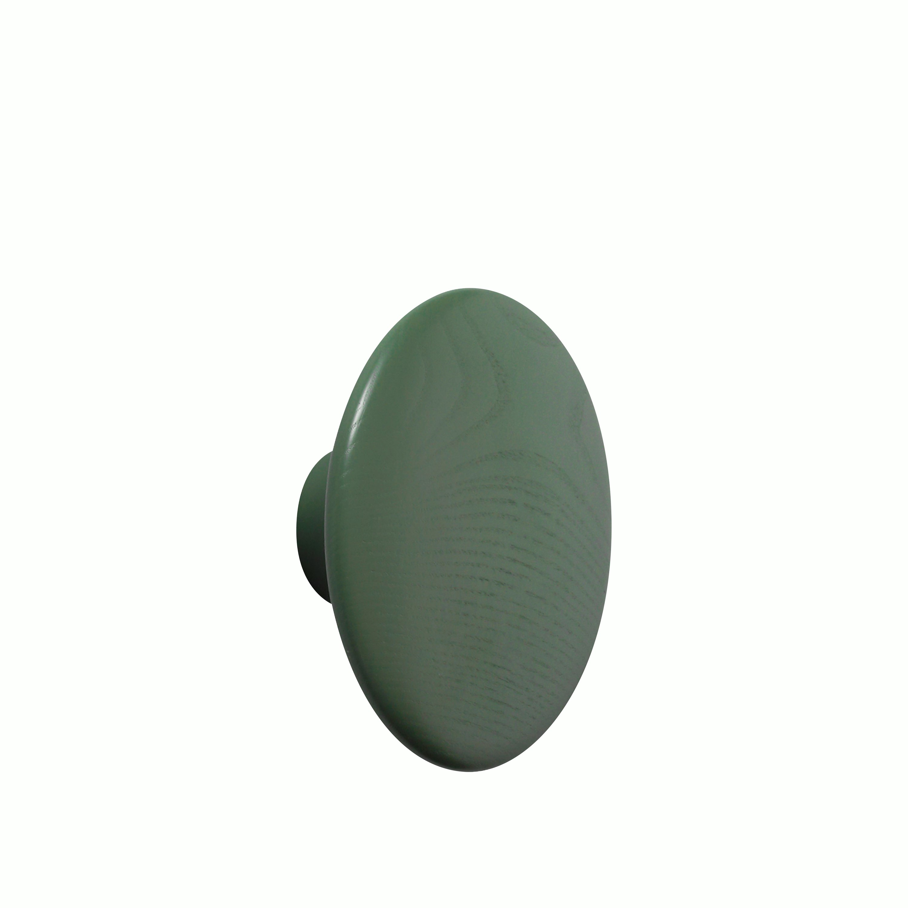 The Dots coat hanger large dusty green 5500x5500px