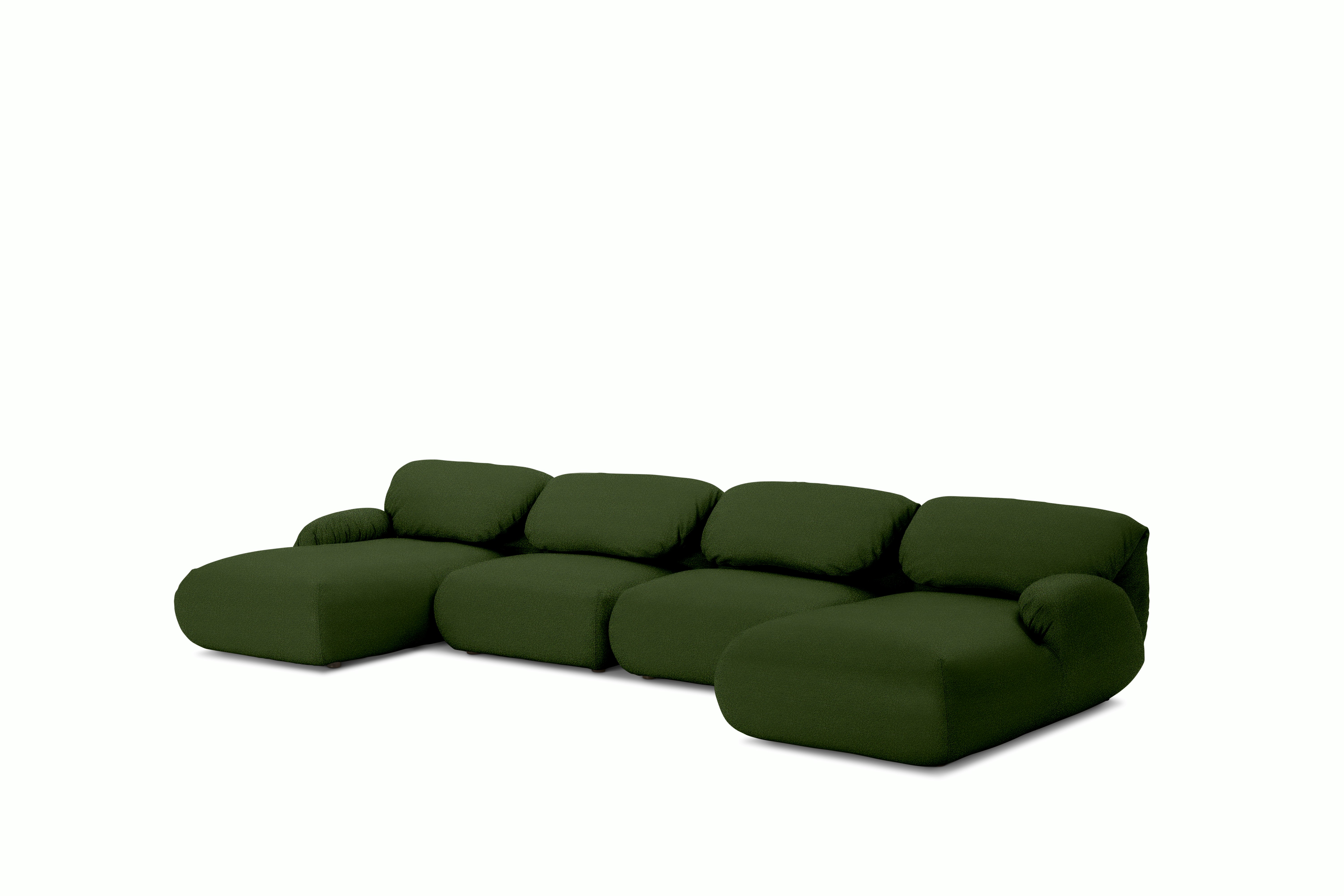 Luva Modular Double Chaise Sectional