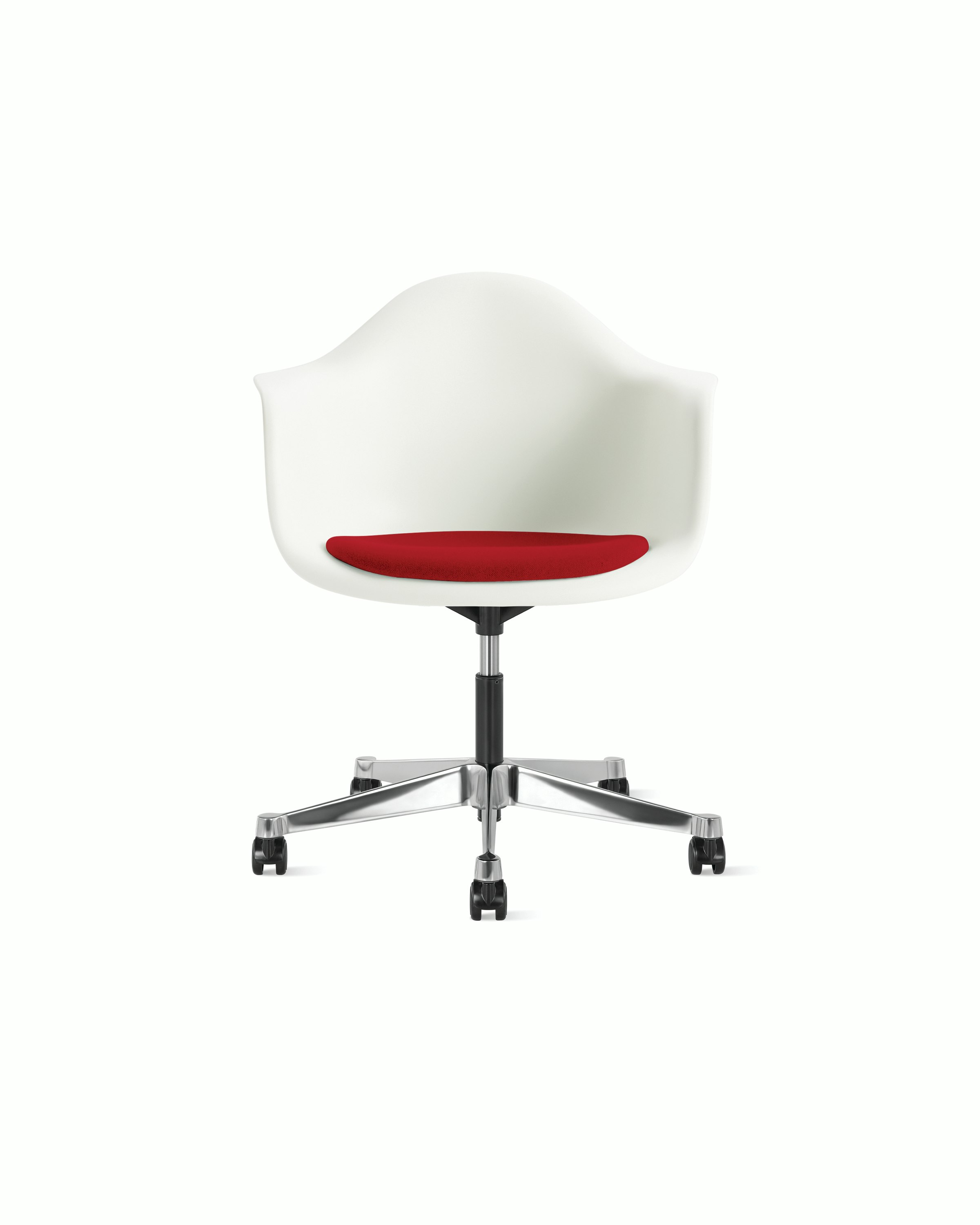 Eames Molded Plastic Task Armchair with Seatpad