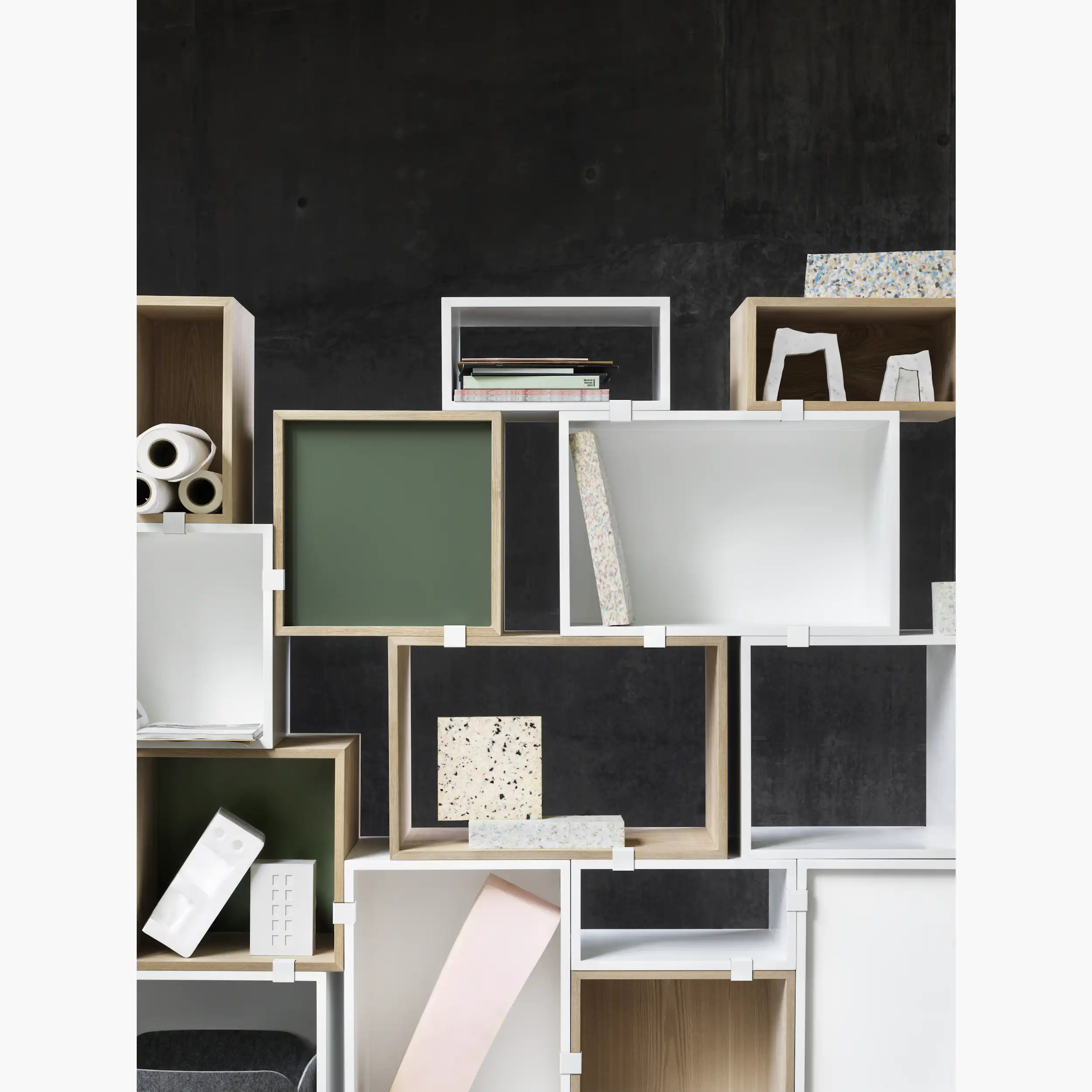 Unique Racking With Boxes Stacked Storage Boxes – Design Within Reach