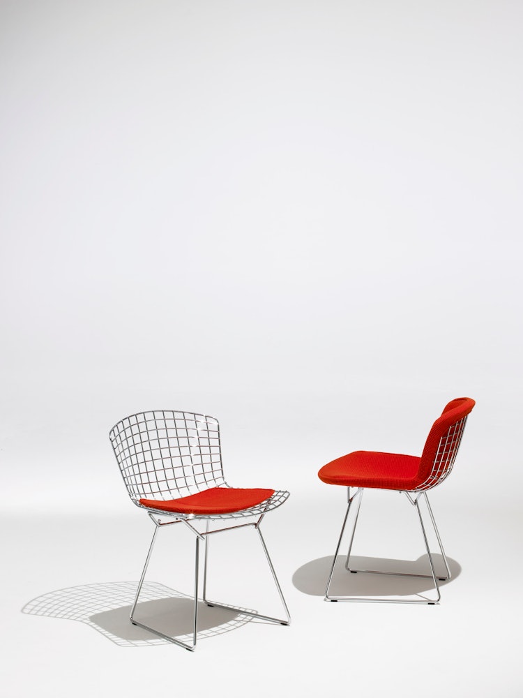 Bertoia Side Chair with Seat Pad | Knoll Bertoia Side Chair with Seat Pad | Knoll