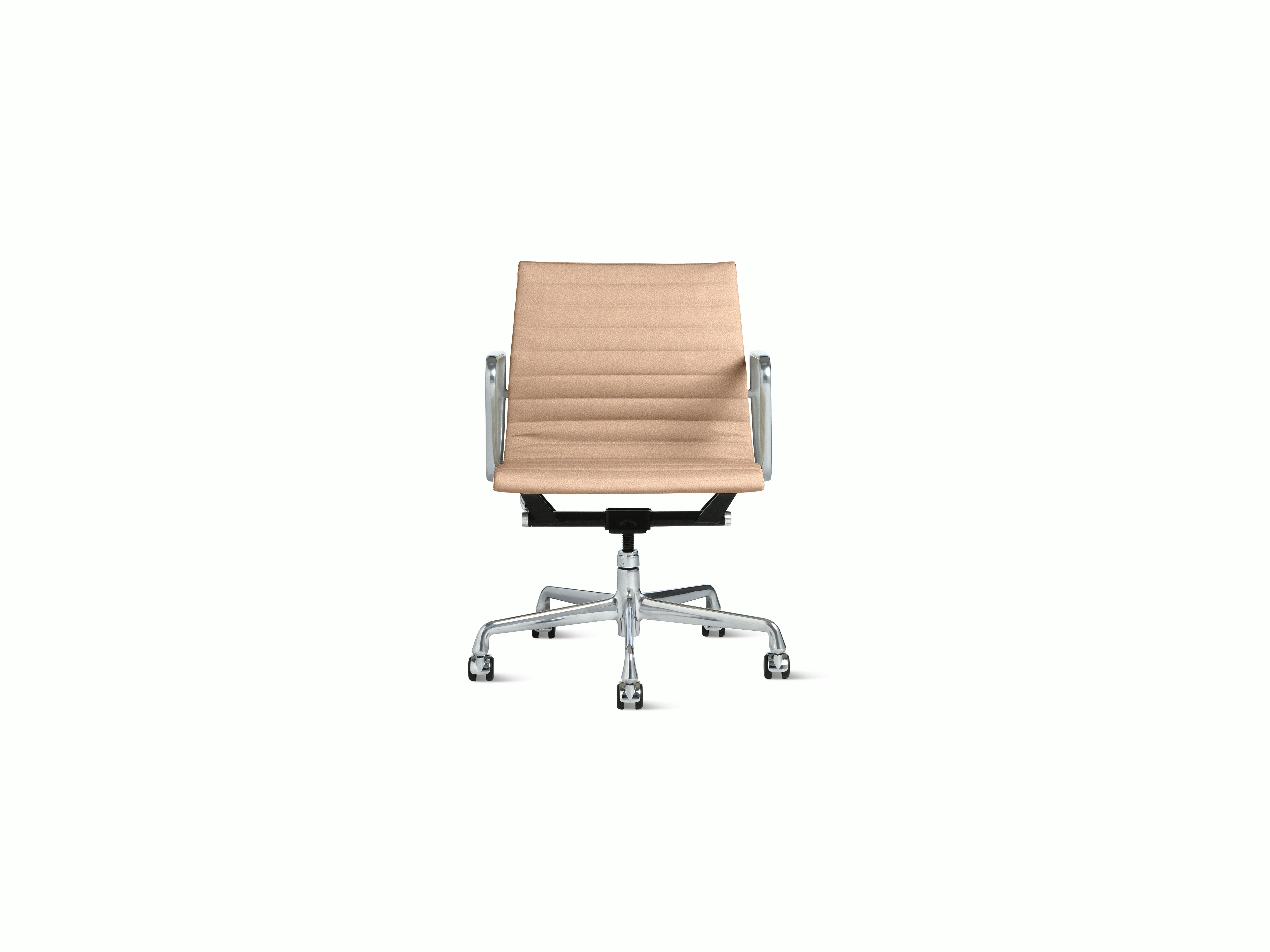 Eames Aluminum Group Chair - Management Height,  Manual Lift