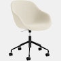AAC 153 - Uph Task Armchair - Flamiber, A5 Cream - Black