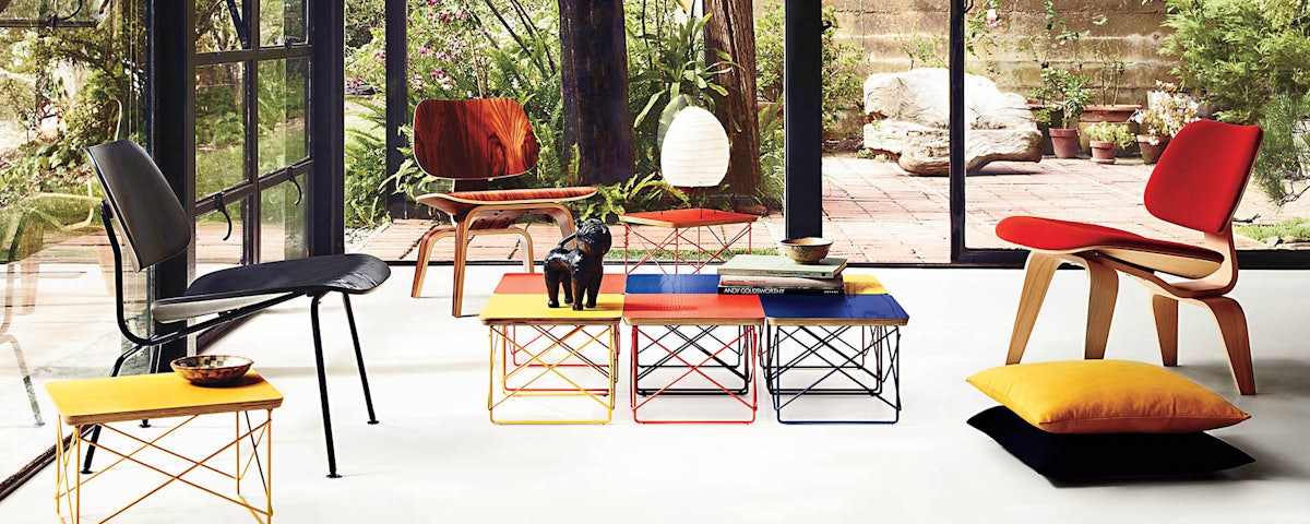 Eames Molded Plywood Lounge Chair Metal Base (LCM)