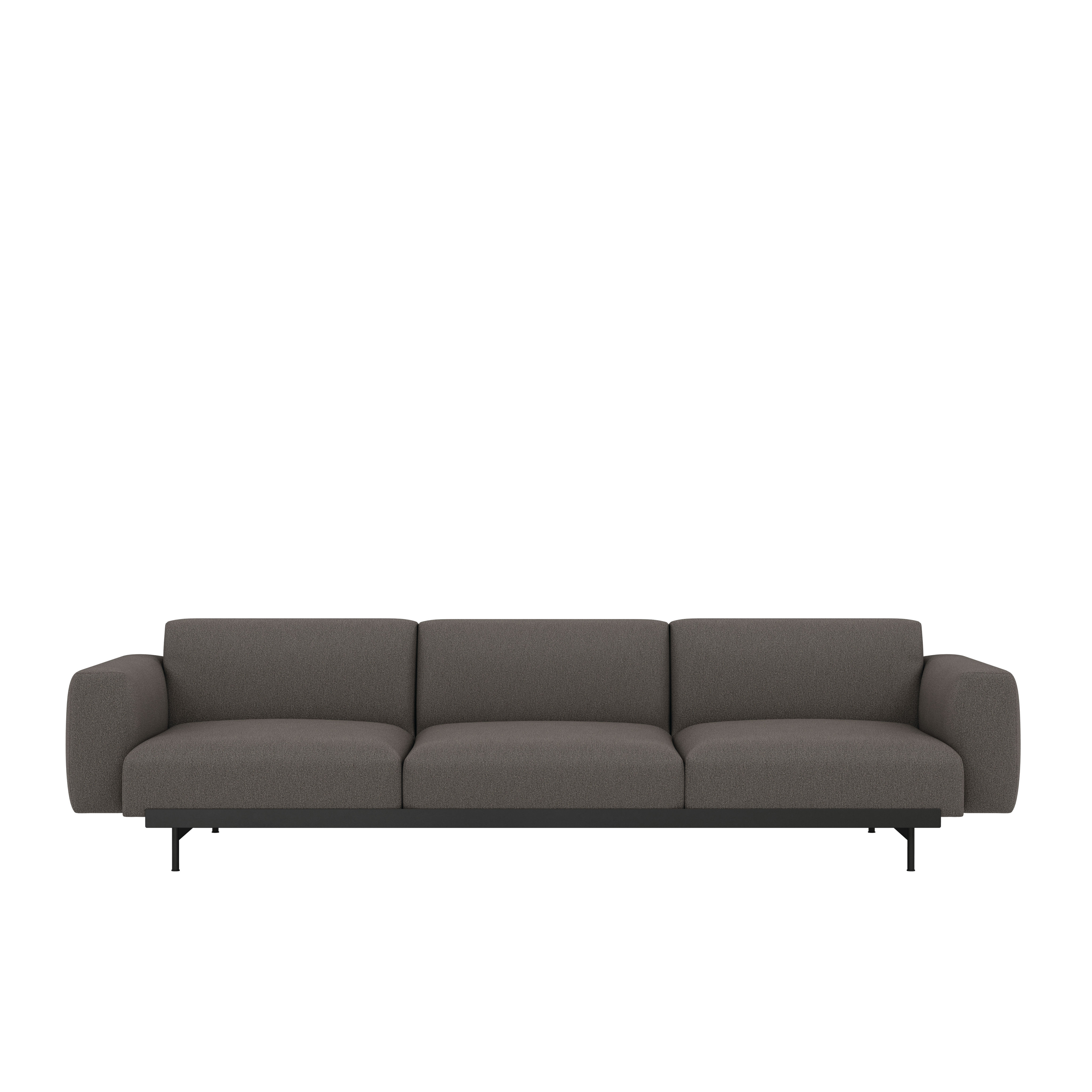 In Situ Modular Sofa- 3 Seater Sofa,  Configuration 1,  Clay,  09 Ash