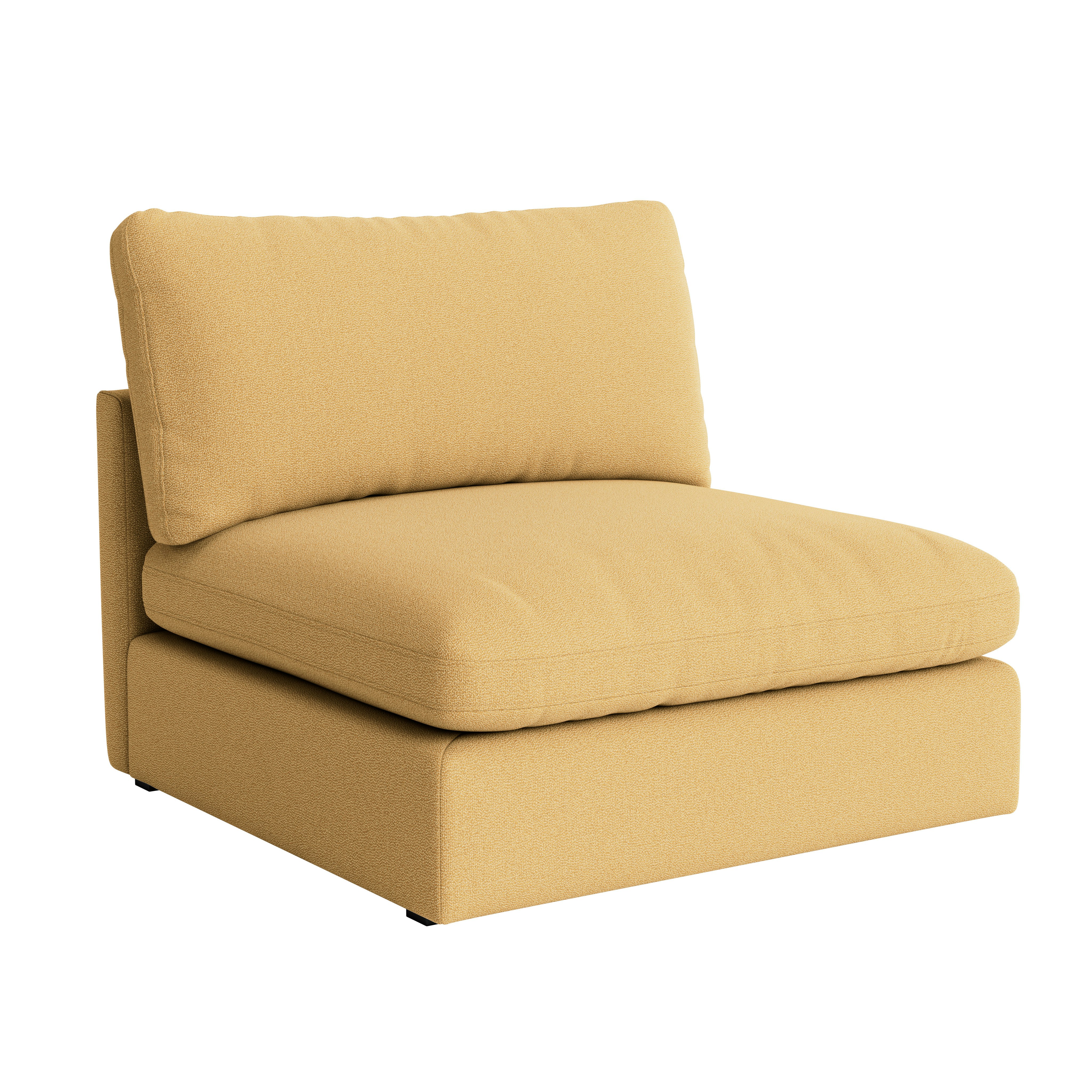 Hackney Lounge Compact Single Seater - Olavi, 15 Mustard / White Speckle