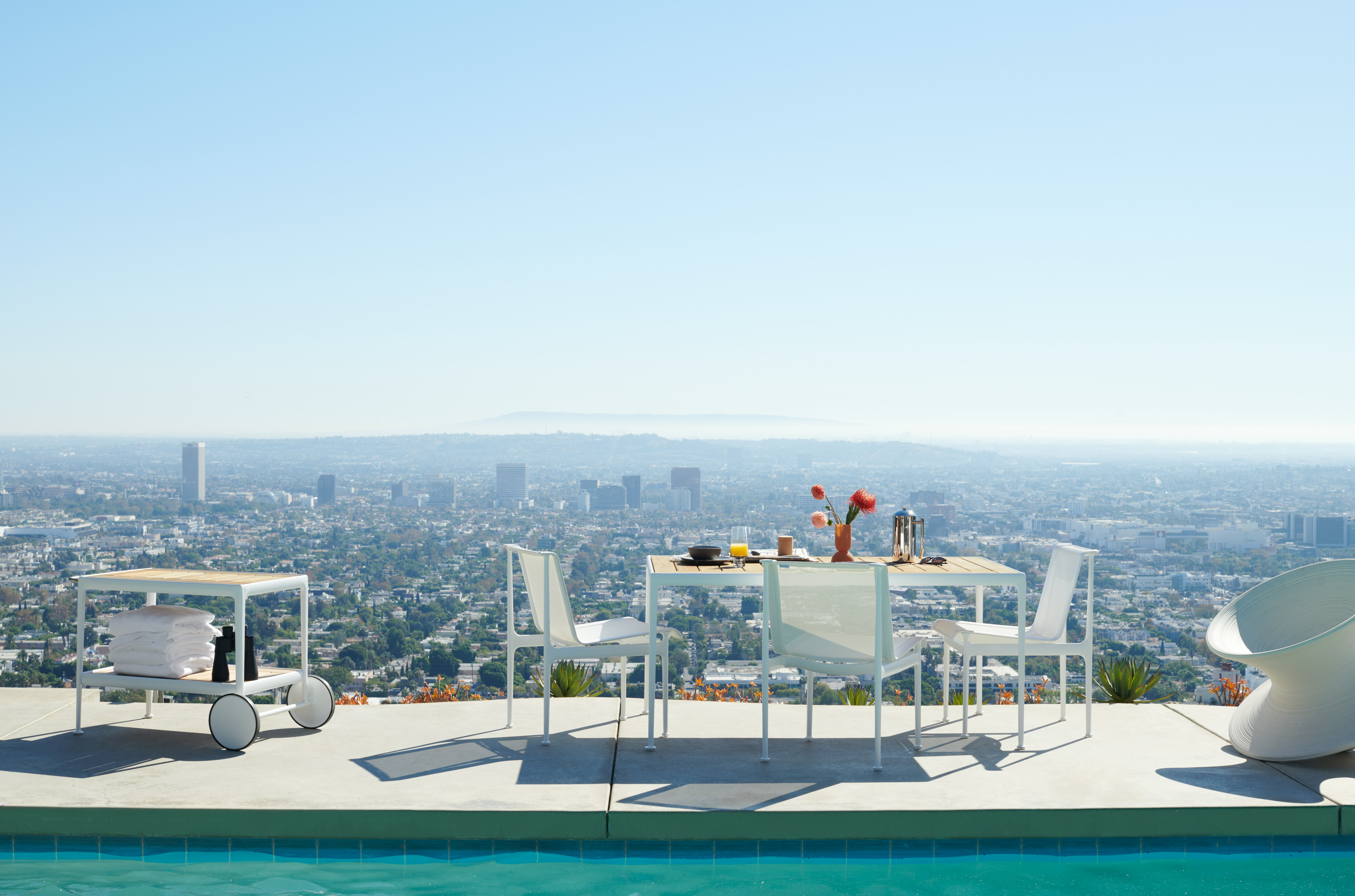 1966 Porcelain Dining Table