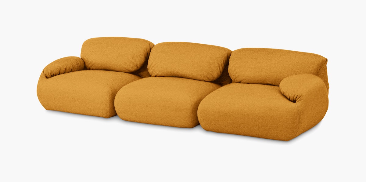 Luva Modular Sofa, Three Seater