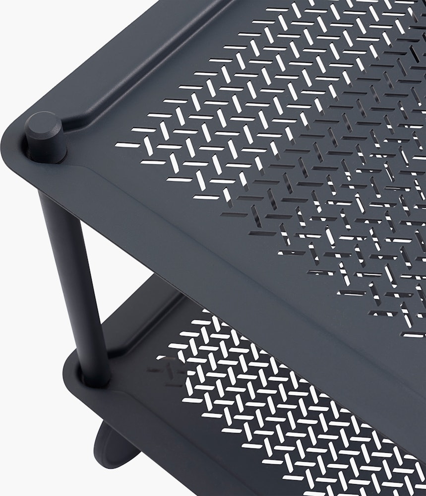 Flow trolley 2 layer blue grey detail 2 Muuto 5000x5000 hi res