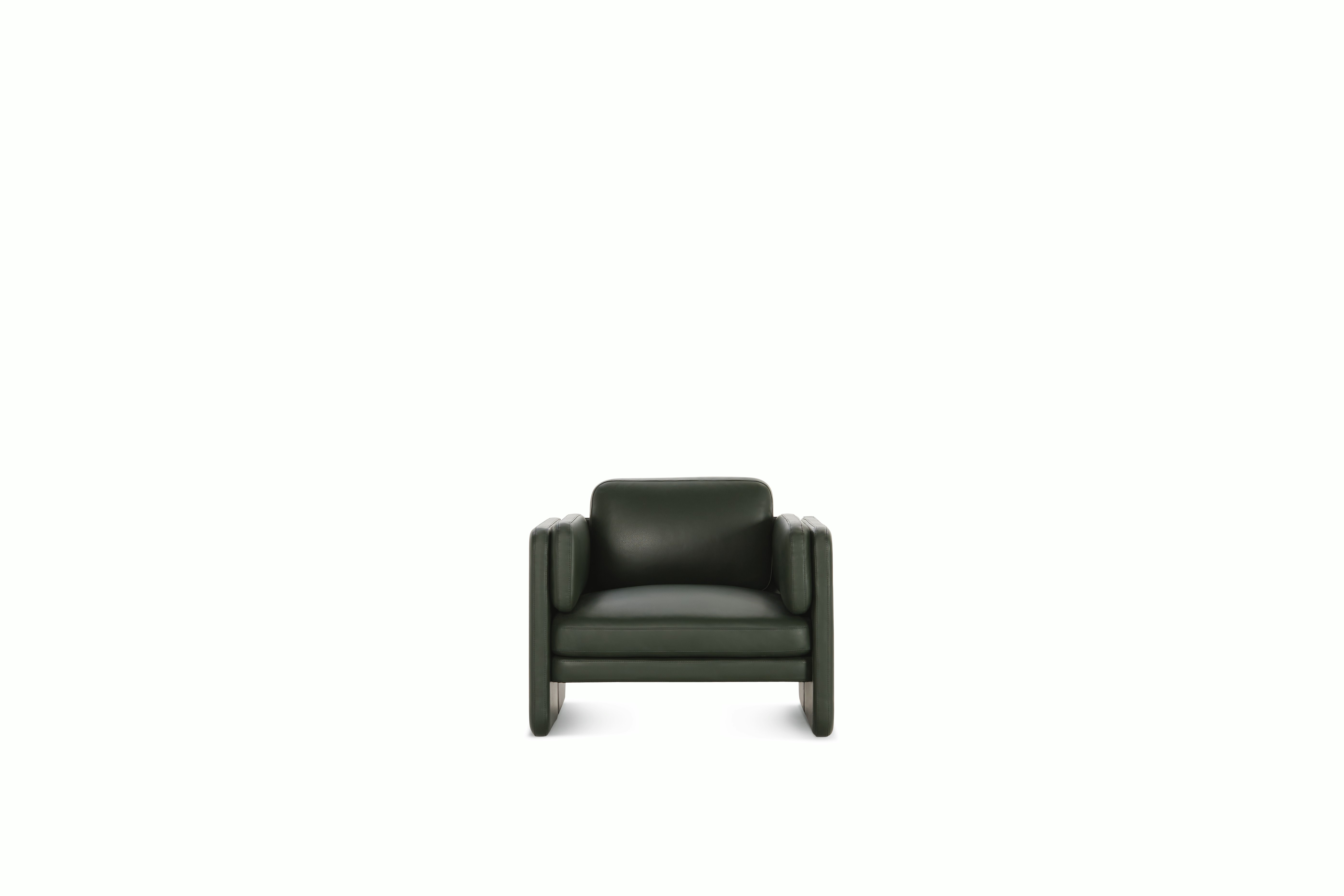 Pastille Lounge Chair, Leather