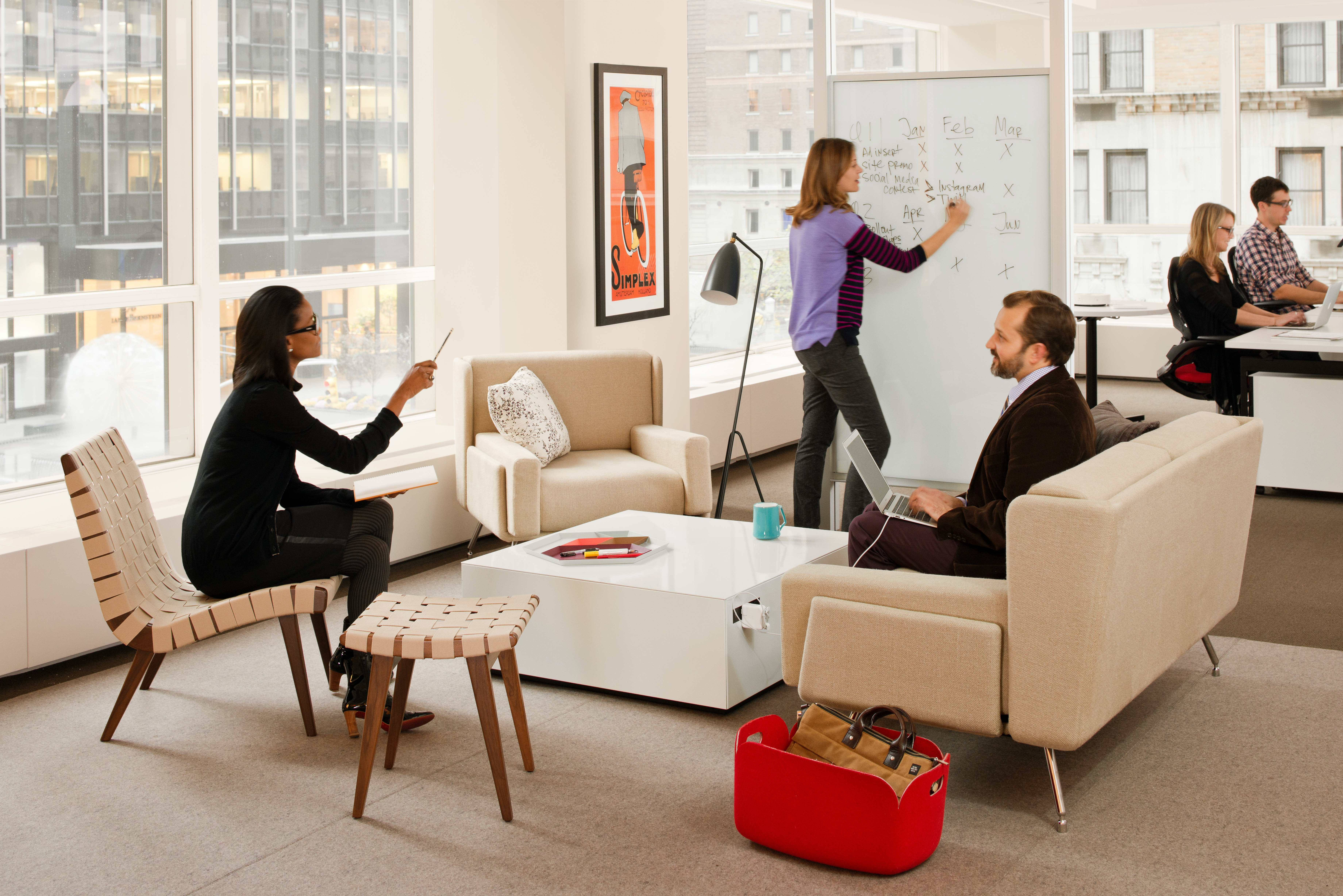 Knoll Open Plan Activity Spaces Enclave