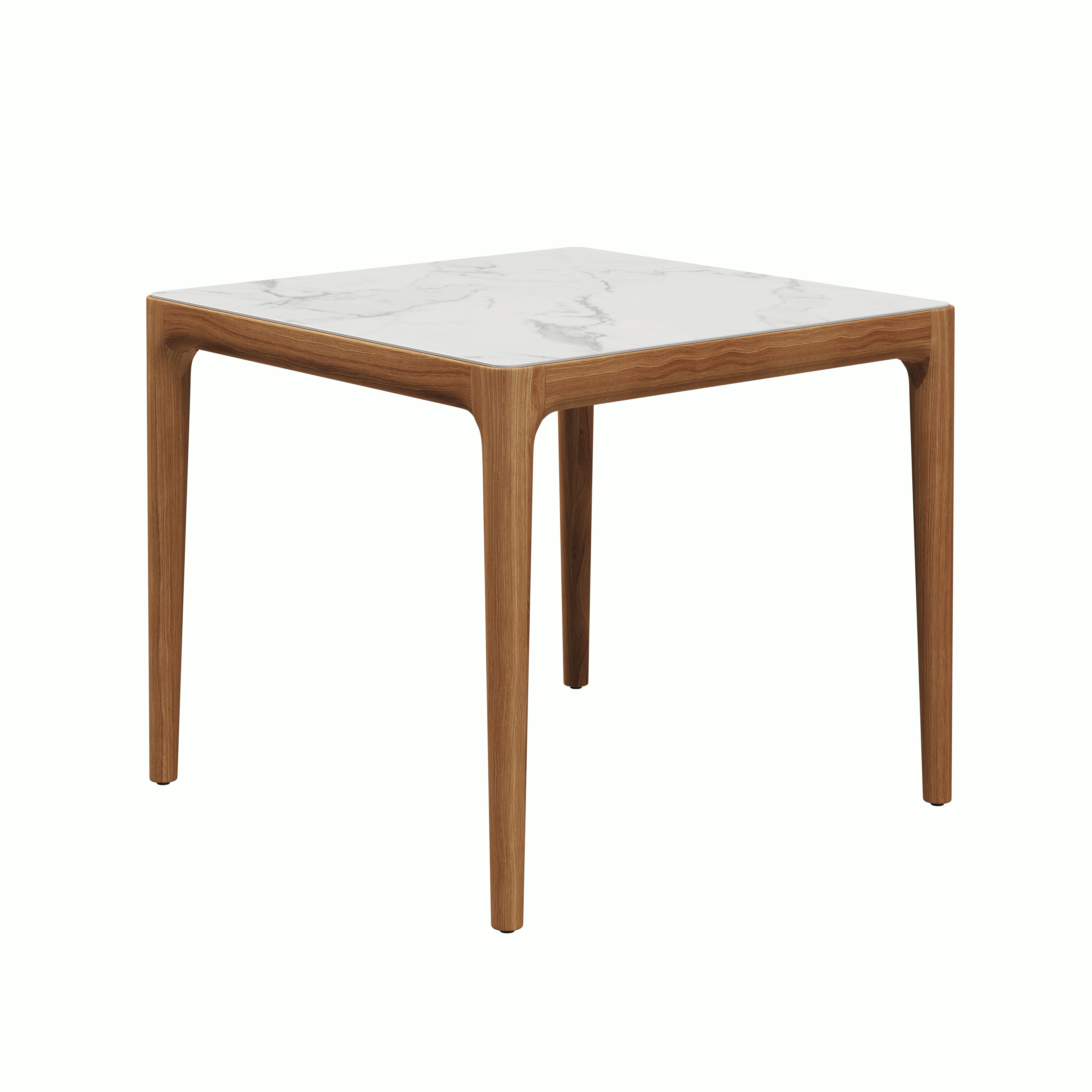 Lima Outdoor Dining Table - Square,  Bianco,  34.5""